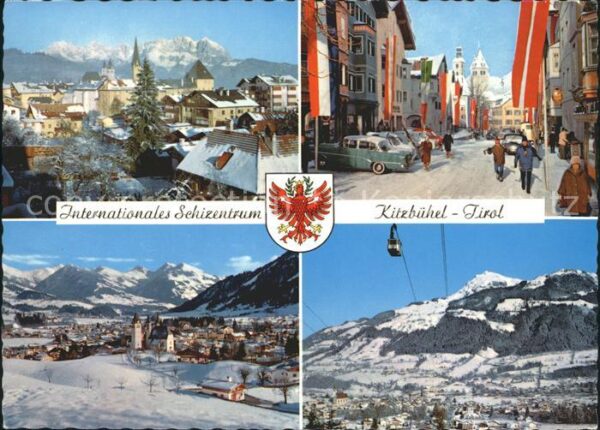 Kitzbuehel Tirol Hauptstrasse Wilder Kaiser Seilbahn