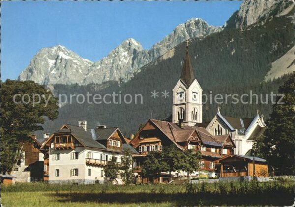 Ramsau Dachstein Steiermark Evangelische Pfarrkirche Gasthof Pehab