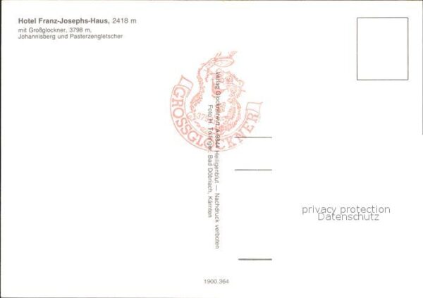 Grossglockner Hotel Franz- Josephs- Haus – Bild 2