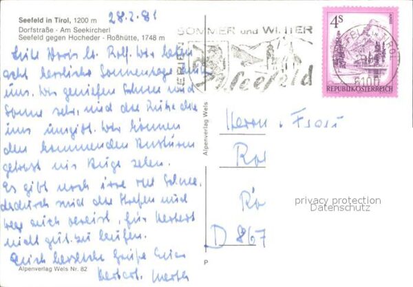 Seefeld Tirol Dorfstrasse Am Seekicherl Rosshütte – Bild 2