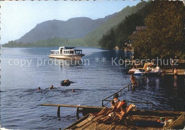 Millstaettersee Steg Boot