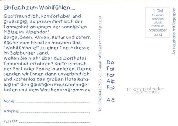 St Johann Pongau Salzburg Dorfhotel Tannenhof – Bild 2