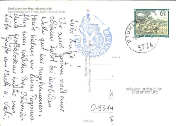 Grossglockner Johannisberg Spazierweg Franz- Josef- H – Bild 2
