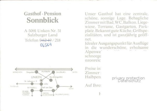 Unken Gasthof Sonnblick – Bild 2