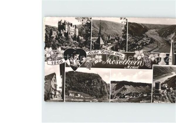 Moselkern Burg Eltz Kapelle Strassenpartie Drache
