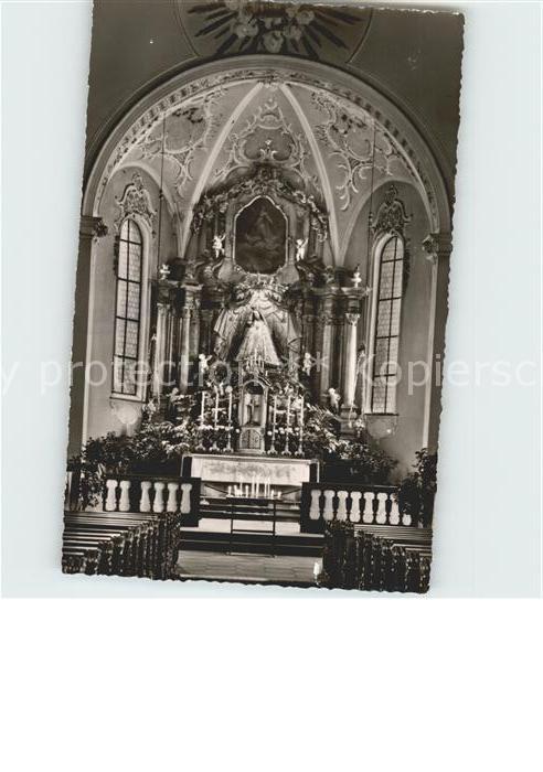 Todtmoos Wallfahrtskirche Gnadenaltar