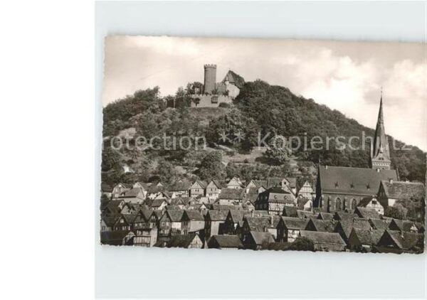 Biedenkopf Schloss mit Oberstadt