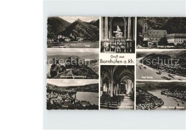 Bornhofen Kamp Total Gnadenbild Kirche Kloster Liebens