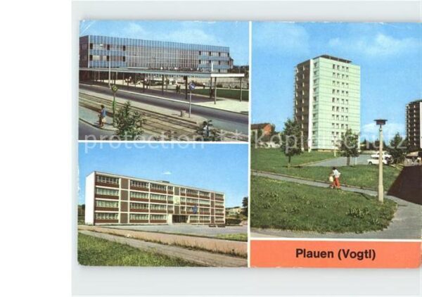 Plauen Vogtland Oberer Bahnhof Salvador Allende Obersch