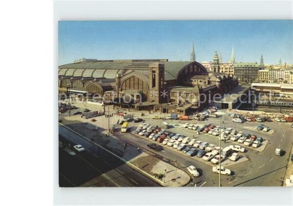 Hamburg Hauptbahnhof Fliegeraufnahme