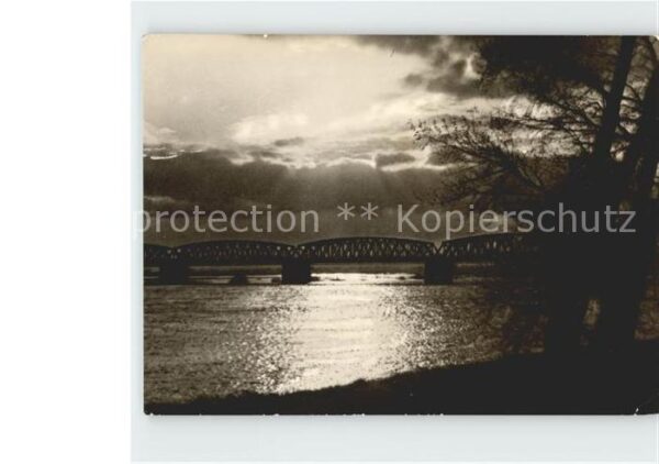 Wittenbergen Elbe Elbpartie Brücke