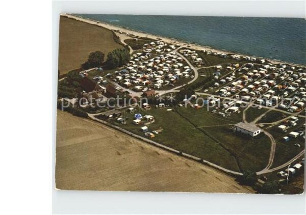 Waabs Campingplatz Hökholz Ostsee Fliegeraufn