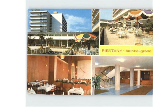 Piestany Balnea Grand Terrasse Gastraum Foyer