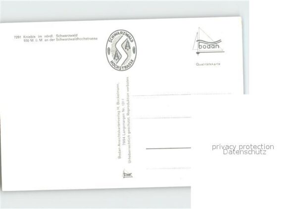 Kniebis Freudenstadt Fliegeraufnahme – Bild 2
