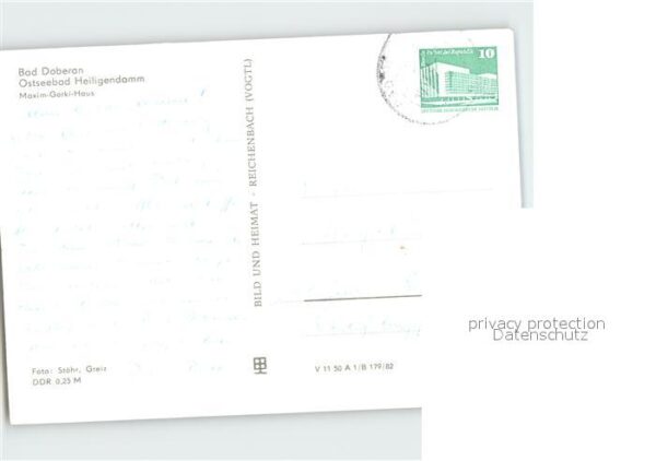 Bad Doberan Ostseebad Heiligendamm Maxim Gorki Haus – Bild 2