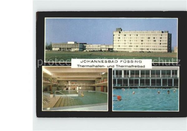 Fuessing Bad Klin Sanatorium Johannesbad Thermalhall