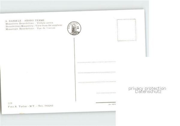 Abano Terme S Daniele Monastero Benedettino Veduta – Bild 2