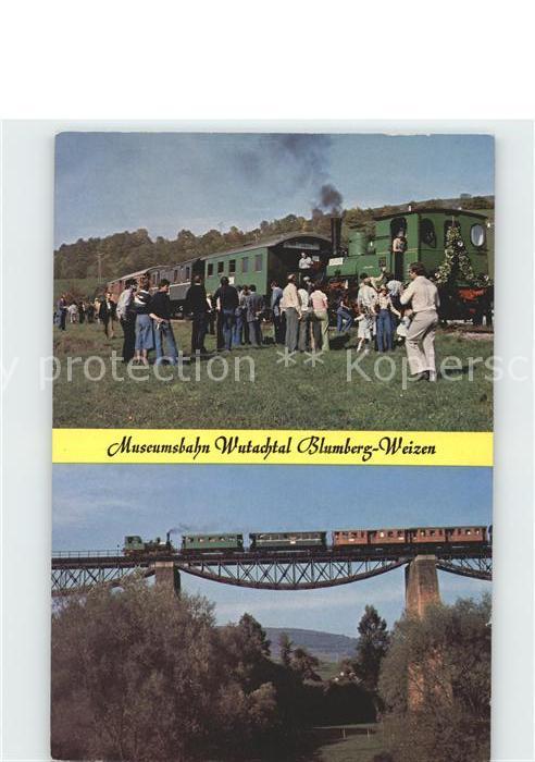 Blumberg Baden Museumsbahn Wutachtal Eisenbahn Brücke