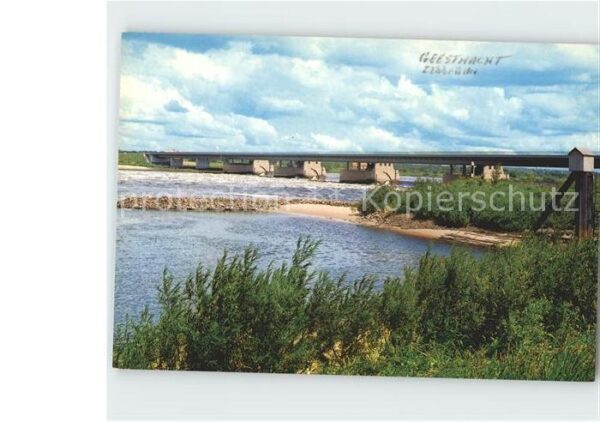 Geesthacht Elbe Elbbrücke
