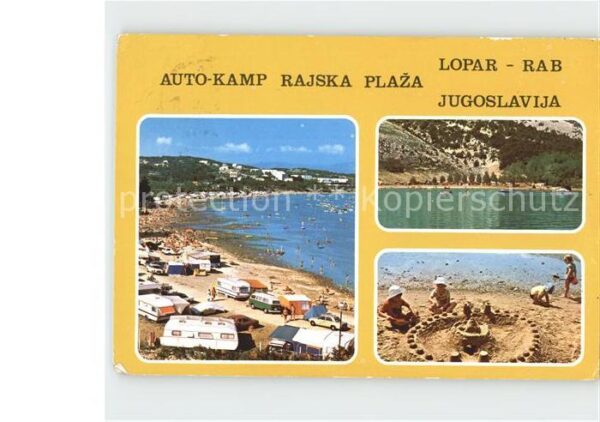 Lopar Auto Kamp Rajska Plaza Strandpartie San