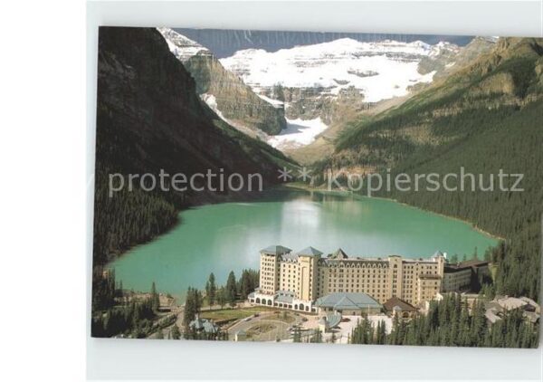 Canadian Rockies Lake Louise Mt Victoria Chateau Lake Lo