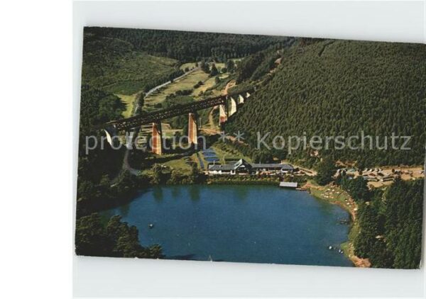 Ramsen Pfalz Gasthof Forelle Fliegeraufnahme Badesee