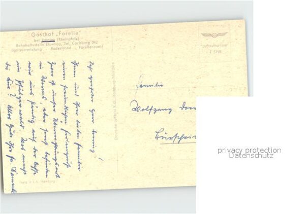 Ramsen Pfalz Gasthof Forelle Fliegeraufnahme Badesee – Bild 2