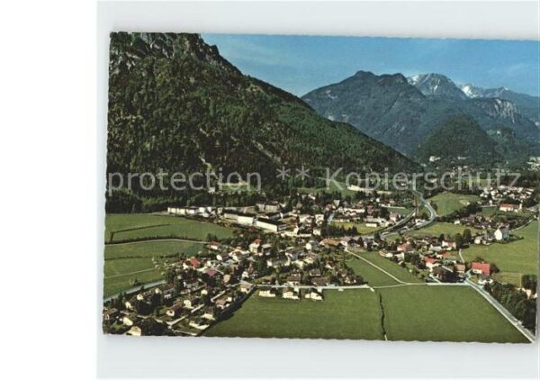 Bayerisch Gmain  mit Müllnerhorn und Ristfeuchthorn Flie