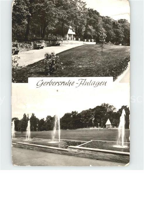 Wiesloch Gerbersruhe Anlagen Fontäne