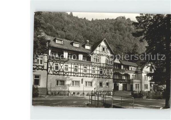 Bad Blankenburg FDGB Erholungsheim Albert Hähnel
