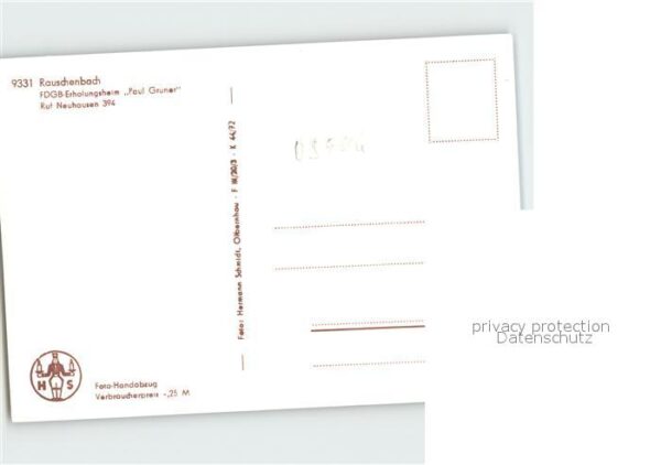 Rauschenbach Neuhausen FDGB Heim Paul Gruner – Bild 2