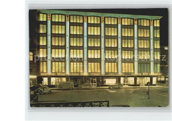 Koeln Rhein bei Nacht Business House near the Cathe