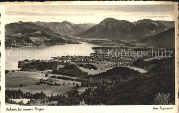Tegernsee Bergen