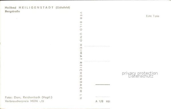 Heiligenstadt Eichsfeld Bergstrasse – Bild 2