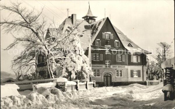 Johanngeorgenstadt Jugendherberge Ernst Schneller