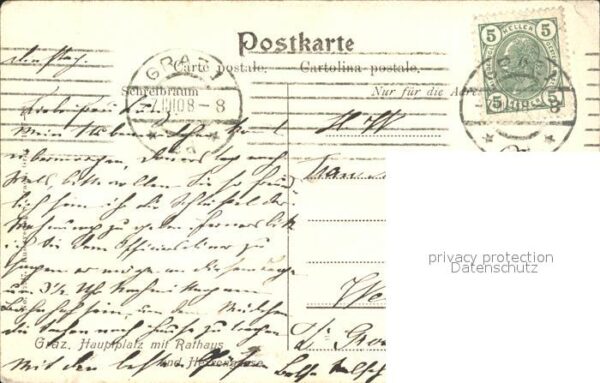 Graz Steiermark Hauptplatz Rathaus – Bild 2