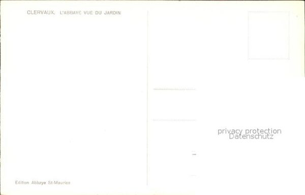 Clervaux Abbaye vue du Jardin – Bild 2