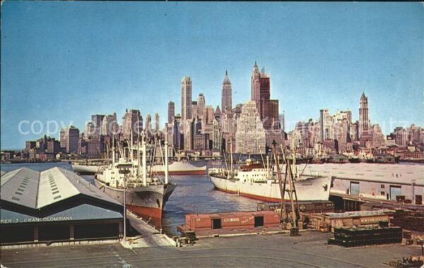 New York City Skyline Lower Manhattan