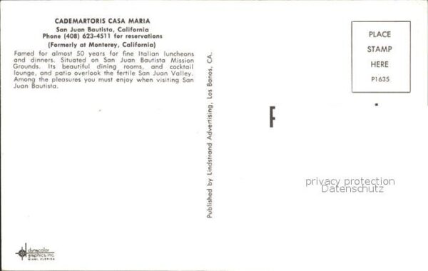 San Juan Bautista Cademartoris Casa Maria – Bild 2