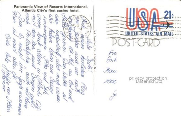 Atlantic City New Jersey Resorts International Hotel – Bild 2