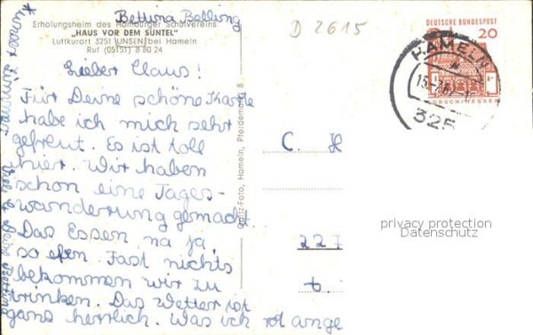 Unsen Erholungsheim Hamburger Schulvereins Ha – Bild 2