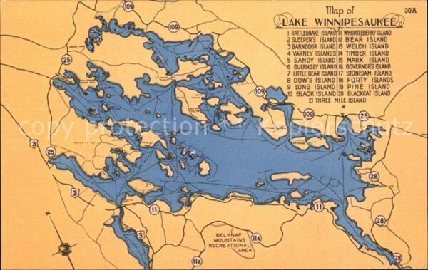 Varney West Virginia Lake Winnipesaukee Timber Blackcat Mark