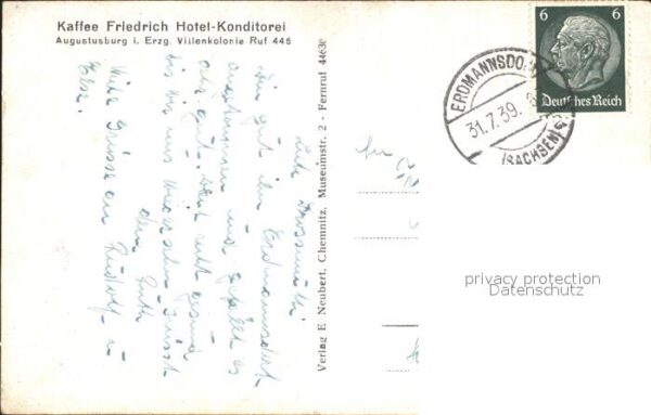 Erdmannsdorf Augustusburg Ortsansicht – Bild 2