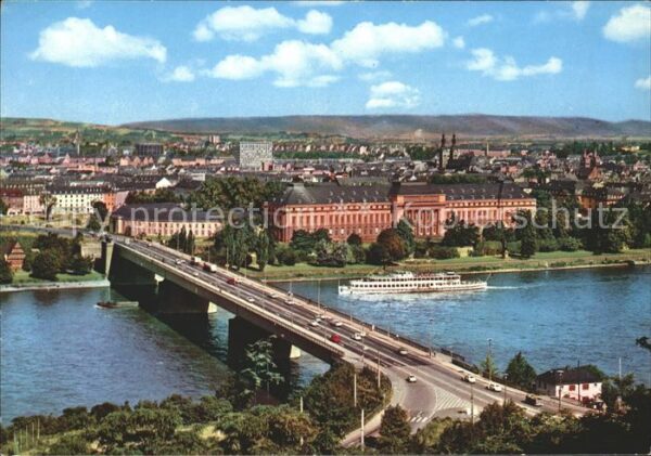 Koblenz Rhein Rheinbrücke Schloss