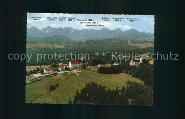 Hohenpeissenberg Gernspitze Köllespitze Gimpel Schlicke