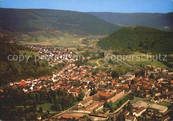 Amorbach Miltenberg Fliegeraufnahme
