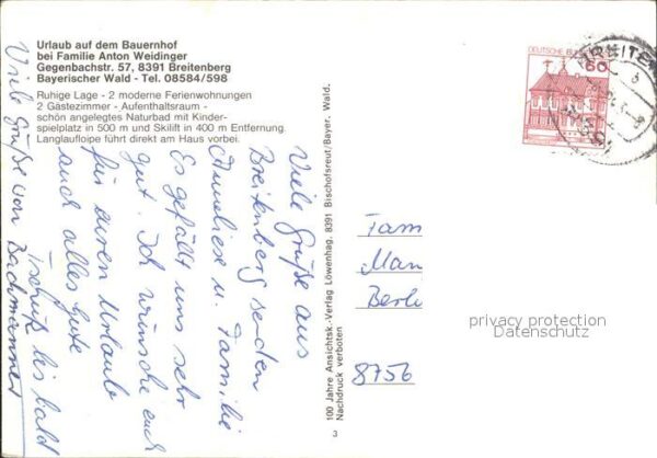 Breitenberg Niederbayern Bauernhof – Bild 2