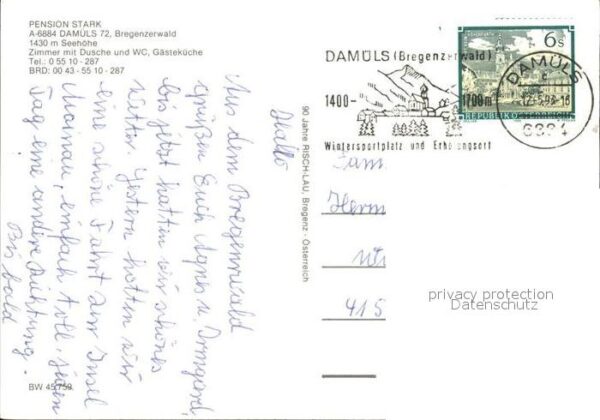 Damuels Vorarlberg Pension Stark – Bild 2