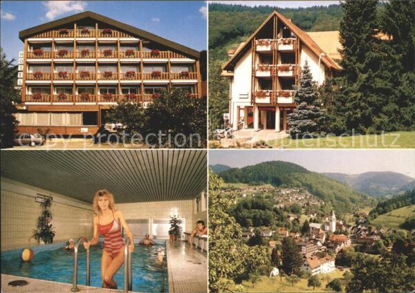 Ottenhoefen Schwarzwald Hotel Restaurant Pflug Haus Christine F