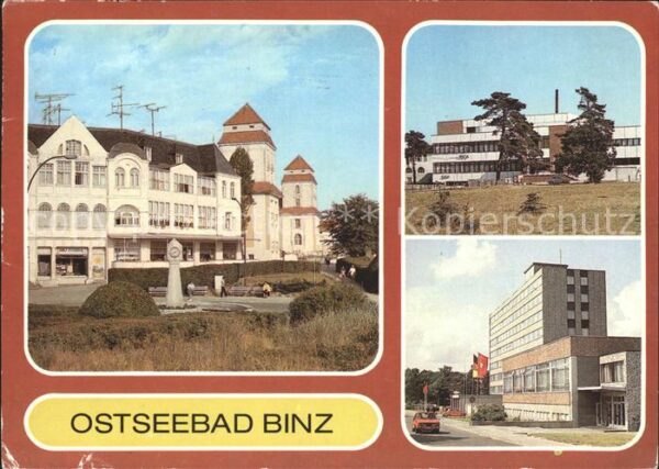 Binz Ruegen Strandpromenade Restaurant Erholungshei